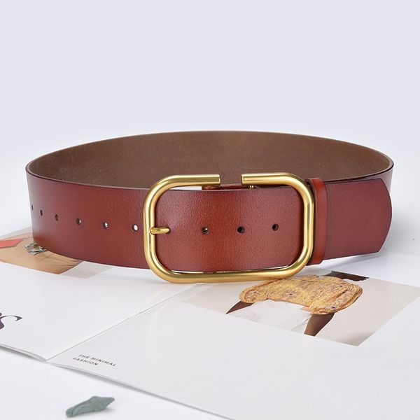 new fashion brand net red leather belt women's waist cover version versatile decorative pants women, Black;brown
new fashion brand net red leather belt women's waist cover version versatile decorative pants women, Black;brown