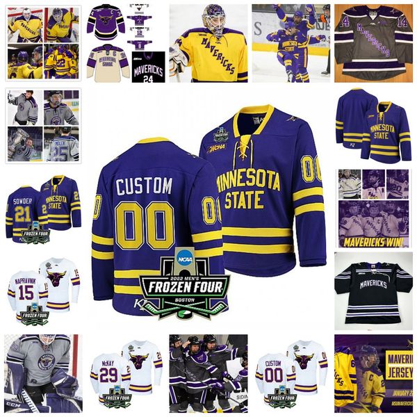 dryden mckay minnesota state 2022 ncaa frozen four hockey jersey 8 zach palmquist 15 c. j. suess 24 edwin hookenson 9 max coatta 18 matt lei, Black
dryden mckay minnesota state 2022 ncaa frozen four hockey jersey 8 zach palmquist 15 c. j. suess 24 edwin hookenson 9 max coatta 18 matt lei, Black