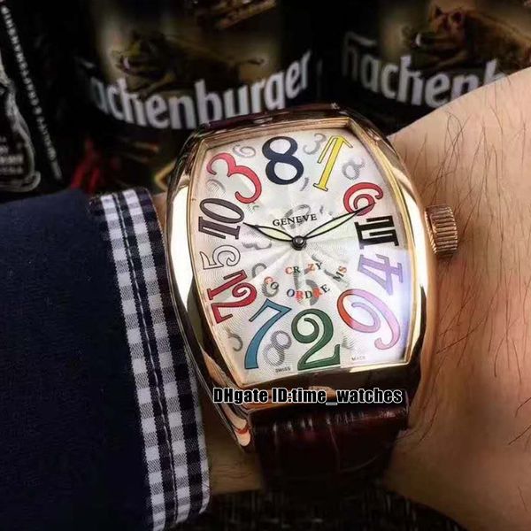 rose gold case crazy hours 8880 ch automatic mens watch white dial color number gents sport watches watches brown leather strap, Slivery;brown
rose gold case crazy hours 8880 ch automatic mens watch white dial color number gents sport watches watches brown leather strap, Slivery;brown