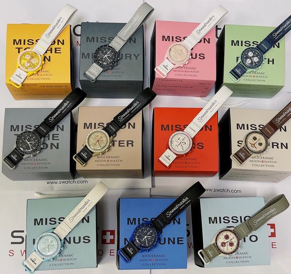 swatch bioceramic moons watch quarz chronograph mens watch mission to mercury 42mm real black nylon omegswatch james montre de luxe limited, Silver
swatch bioceramic moons watch quarz chronograph mens watch mission to mercury 42mm real black nylon omegswatch james montre de luxe limited, Silver