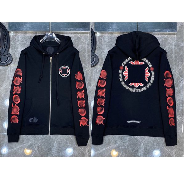 fashion brand mens sweatshirts luxury zipper ch designer classic hoodies horseshoe sanskrit cross print pullover hooded sweater coat womens, Black
fashion brand mens sweatshirts luxury zipper ch designer classic hoodies horseshoe sanskrit cross print pullover hooded sweater coat womens, Black