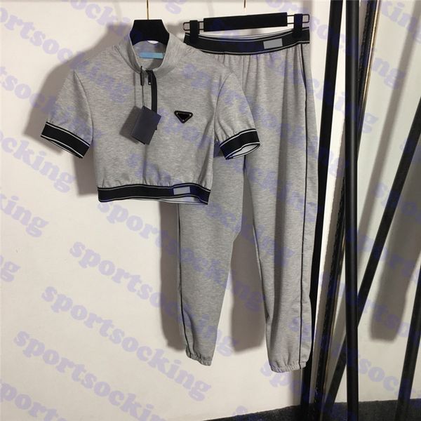 womens short sleeve trousers triangle logo women pants letter webbing pant for lady, White
womens short sleeve trousers triangle logo women pants letter webbing pant for lady, White