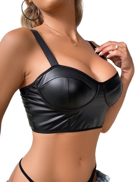 patent ring linked bralette w02f#, Black;red
patent ring linked bralette w02f#, Black;red