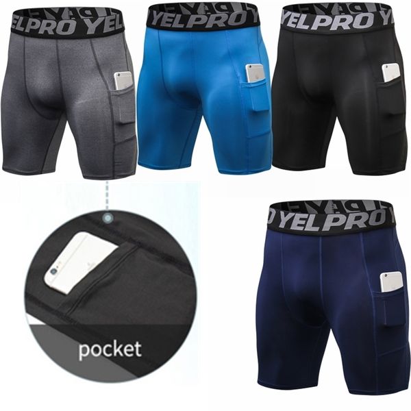 with pocket mens compression quick dry short leggings running tights gym fitness sport shorts male 220518, White;black
with pocket mens compression quick dry short leggings running tights gym fitness sport shorts male 220518, White;black