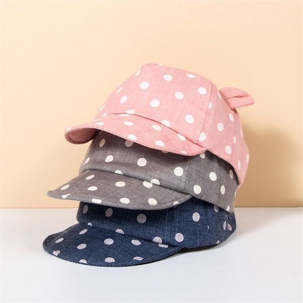 children sun hats toddler cap cute dot baby cap girl boys sun hat with ear for spring born pography props baseball cap 220511, Yellow
children sun hats toddler cap cute dot baby cap girl boys sun hat with ear for spring born pography props baseball cap 220511, Yellow