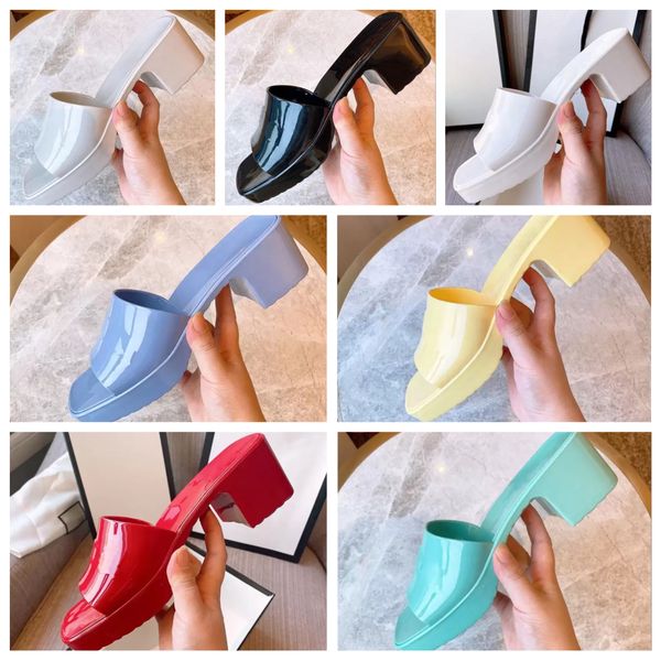 new designer women sandals rubber slippers lady fruit platform chunky 4cm heel height womens shoes summer mules size 35-41, Black
new designer women sandals rubber slippers lady fruit platform chunky 4cm heel height womens shoes summer mules size 35-41, Black