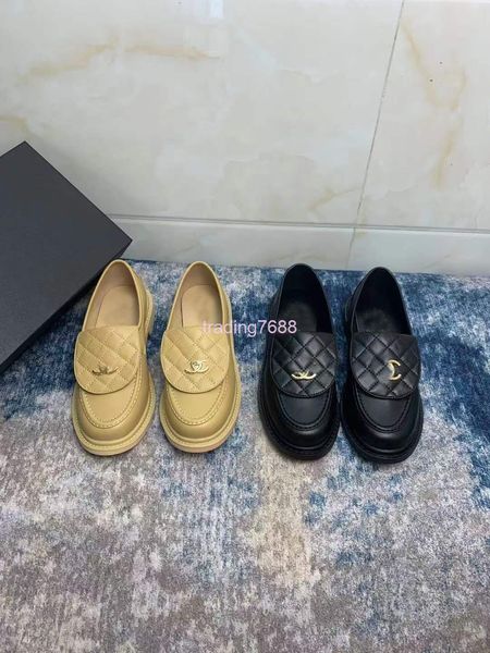 dress shoes xiaoxiang slim and versatile small leather shoes british style rhombic checkered double c-button thick soled casual lefu women&#, Black
dress shoes xiaoxiang slim and versatile small leather shoes british style rhombic checkered double c-button thick soled casual lefu women&#, Black