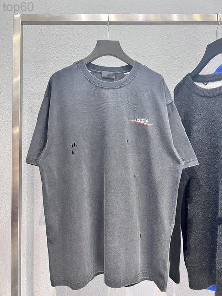men's t-shirts designer high version 22ss early spring new coke wave embroidery printing couple washed hole short sleeve t-shirt tee1sv, White;black
men's t-shirts designer high version 22ss early spring new coke wave embroidery printing couple washed hole short sleeve t-shirt tee1sv, White;black