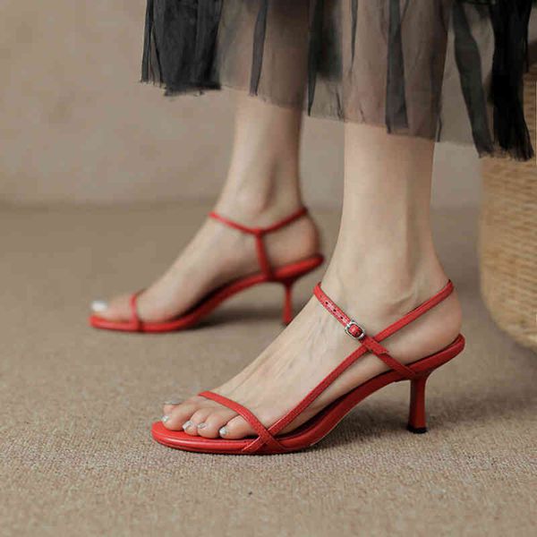 sandals five colors are available sandals women's one line lead layer cow leather solid color simple buckle fashion high heels mhbf, Black
sandals five colors are available sandals women's one line lead layer cow leather solid color simple buckle fashion high heels mhbf, Black