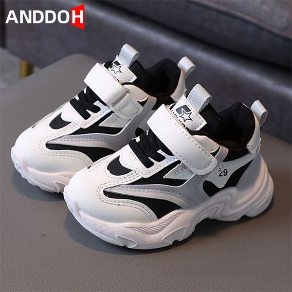 size 21-30 baby casual non-slip toddler shoe for girls boys children soft bottom running sneakers kids wear-resistant shoes 220511, Black;red
size 21-30 baby casual non-slip toddler shoe for girls boys children soft bottom running sneakers kids wear-resistant shoes 220511, Black;red