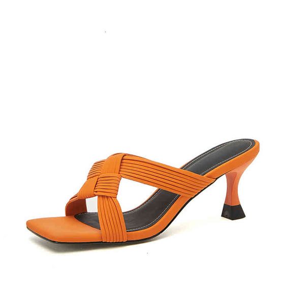 slippers genuine leather weave fashion all-match shoes summer new square toe cat heel women comfortable mid, Black
slippers genuine leather weave fashion all-match shoes summer new square toe cat heel women comfortable mid, Black