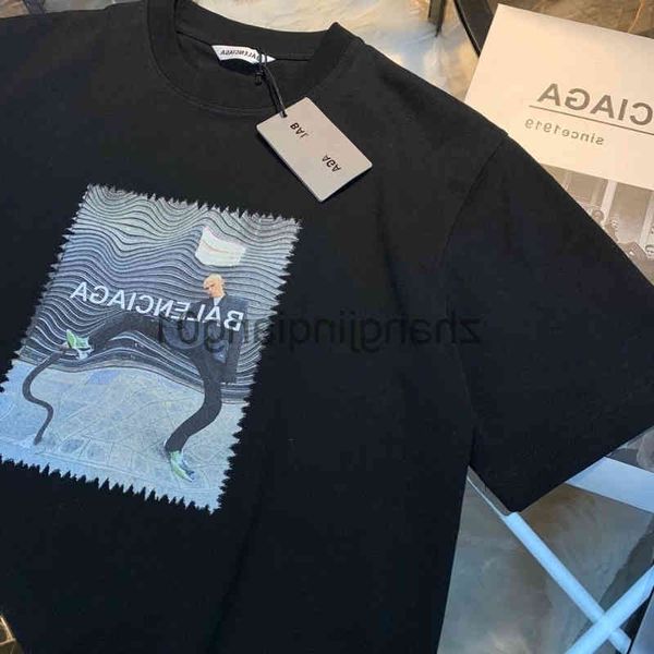 designer balanciagas t shirt vintage oversized luxe fashion spring summer new paris stamp printed round neck cotton men and women loose tshi, White;black
designer balanciagas t shirt vintage oversized luxe fashion spring summer new paris stamp printed round neck cotton men and women loose tshi, White;black