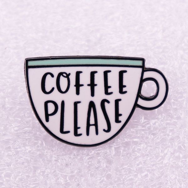 coffee please enamel brooch funny cup lapel pins metal badges jacket exquisite jewelry accessories, Blue
coffee please enamel brooch funny cup lapel pins metal badges jacket exquisite jewelry accessories, Blue