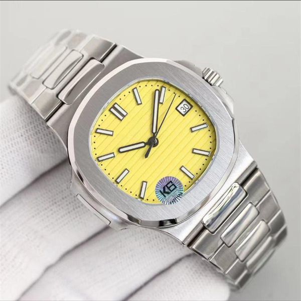 2022 men automatic watches 5711 silver strap blue stainless mens mechanical montre de luxe wristwatch203a, Slivery;brown
2022 men automatic watches 5711 silver strap blue stainless mens mechanical montre de luxe wristwatch203a, Slivery;brown