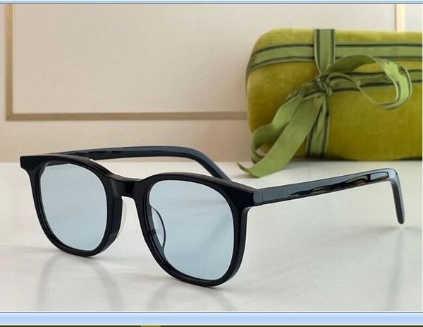 2022 women men sunglasses black thin plank wrap frame light blue square grey lenses available with box, White;black
2022 women men sunglasses black thin plank wrap frame light blue square grey lenses available with box, White;black