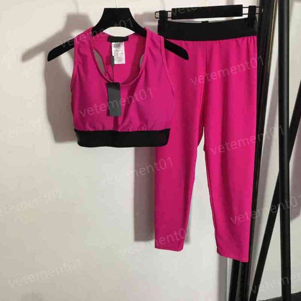 womens two piece pants fashion brand yoga sports suit alphabet-print waist-necked rose red vest and leggings 2 piece sets luxury designer tr, White
womens two piece pants fashion brand yoga sports suit alphabet-print waist-necked rose red vest and leggings 2 piece sets luxury designer tr, White