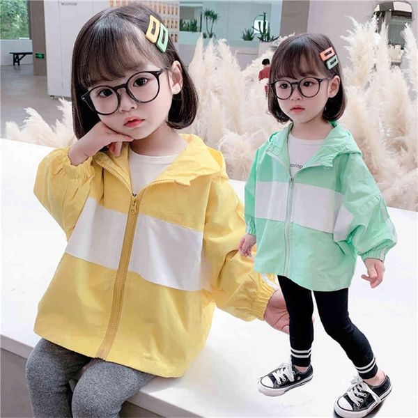 coat for girl patchwork coat for girls casual style children's jackets spring autumn children's clothing 210412, Blue;gray
coat for girl patchwork coat for girls casual style children's jackets spring autumn children's clothing 210412, Blue;gray
