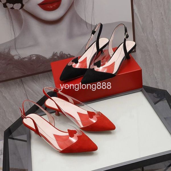 sandals high end european goods summer leather flat buckle thin heel sandals women's pointed high heels, Black
sandals high end european goods summer leather flat buckle thin heel sandals women's pointed high heels, Black