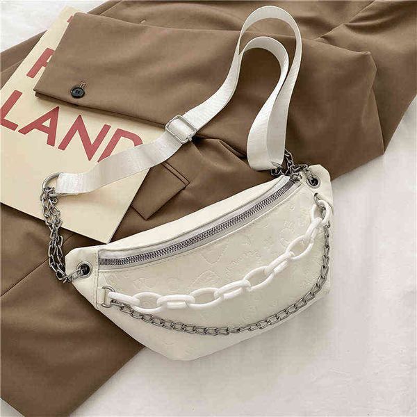 fanny packs foreign style small fashion women's chain messenger simple texture waist bag small chest bag 220627
fanny packs foreign style small fashion women's chain messenger simple texture waist bag small chest bag 220627