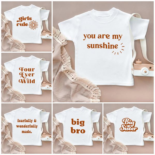 big brother sister t-shirts cute girl boys letter printed t shirt for girls tshirt children's clothing kids clothes, Blue
big brother sister t-shirts cute girl boys letter printed t shirt for girls tshirt children's clothing kids clothes, Blue