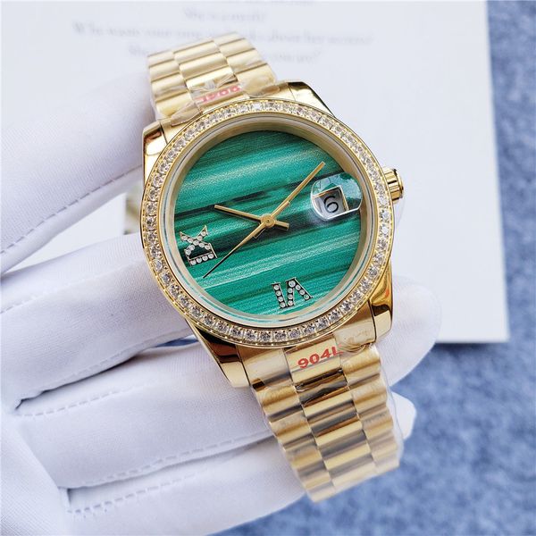 women's watch 36mm stainless steel bracelet automatic mechanical water resistant, Slivery;brown
women's watch 36mm stainless steel bracelet automatic mechanical water resistant, Slivery;brown
