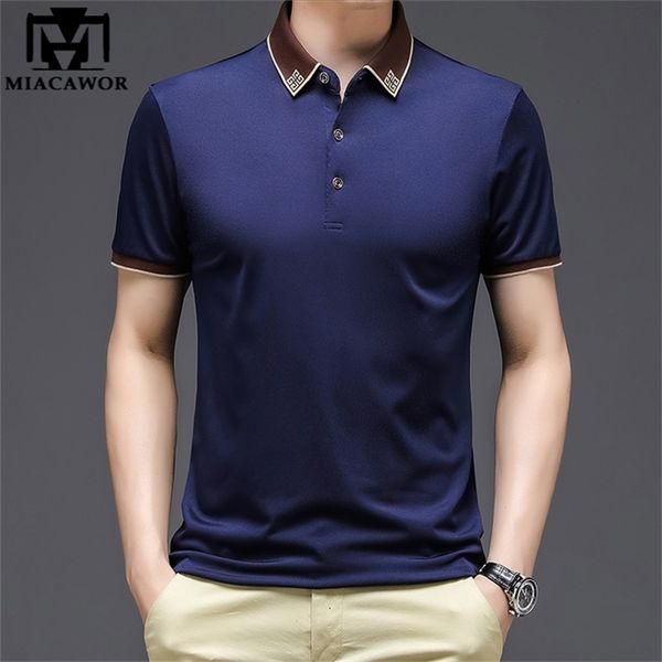 original brand design polo shirt solid color tee summer short sleeve breathable camisa masculina men clothing t1028 220421, White;black
original brand design polo shirt solid color tee summer short sleeve breathable camisa masculina men clothing t1028 220421, White;black