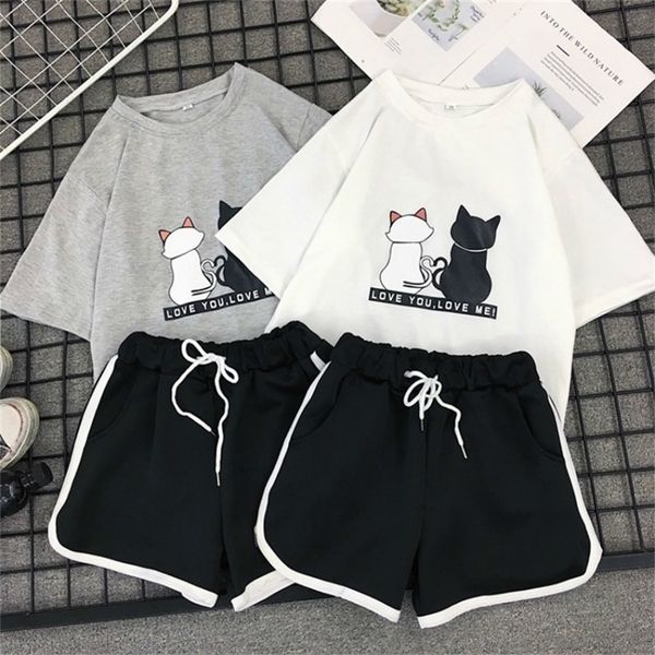 milinsus summer 2020 tshirts and shorts two pcs set tracksuit female striped beach casual shorts 2 piece outfits for women t200704, White
milinsus summer 2020 tshirts and shorts two pcs set tracksuit female striped beach casual shorts 2 piece outfits for women t200704, White