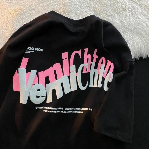 women's t-shirt harajuku letter printing aesthetic o-neck short sleeve women 2022 fashion clothing womens women's, White
women's t-shirt harajuku letter printing aesthetic o-neck short sleeve women 2022 fashion clothing womens women's, White