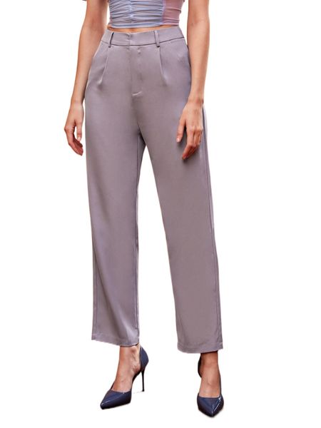 x hadeel al sulaiman high waist plicated detail straight leg pants 62ie#, Black;white
x hadeel al sulaiman high waist plicated detail straight leg pants 62ie#, Black;white