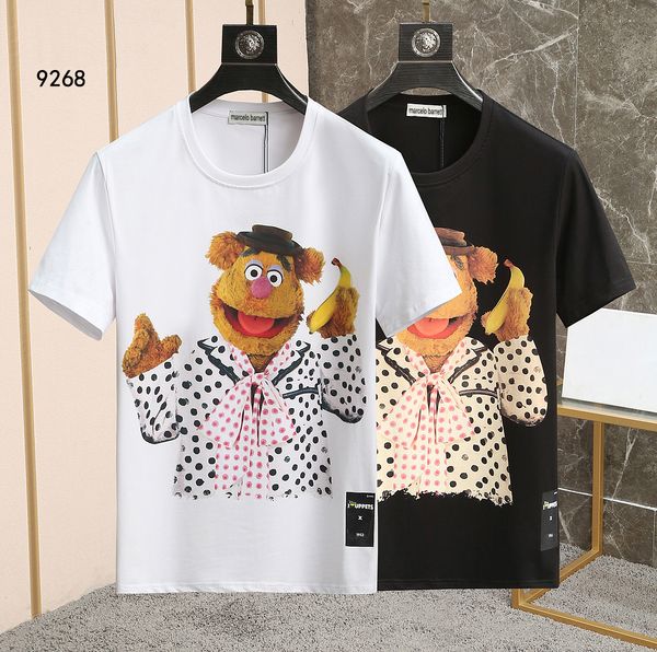 marcelo berrett 2022ss new men's t-shirts mens designer brand t shirts women short sleeve italy fashion 3d printing 100% cotton tees 55, White;black
marcelo berrett 2022ss new men's t-shirts mens designer brand t shirts women short sleeve italy fashion 3d printing 100% cotton tees 55, White;black