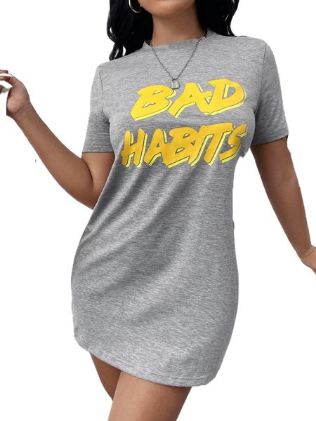 sxy letter graphic tee dress 43ui#, Black;gray
sxy letter graphic tee dress 43ui#, Black;gray