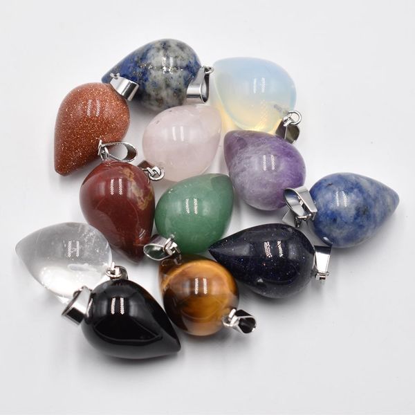 natural amethysts circular cone shape crystal rose quartz stone charms waterdrop pendants for jewelry making, Bronze;silver
natural amethysts circular cone shape crystal rose quartz stone charms waterdrop pendants for jewelry making, Bronze;silver