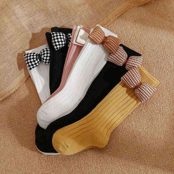 children's girls stockings cute toddlers kids knee high bows stripped long tights knitting school sock infant baby socken l220716, Pink;yellow
children's girls stockings cute toddlers kids knee high bows stripped long tights knitting school sock infant baby socken l220716, Pink;yellow