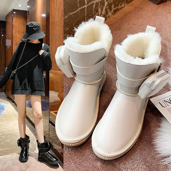 thick bottom plush warm belt buckle fashionable snow boots women's 2022 winter new thickened short boots, Black
thick bottom plush warm belt buckle fashionable snow boots women's 2022 winter new thickened short boots, Black