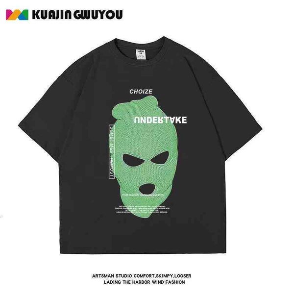 men's t-shirts high street ins portrait short sleeve t-shirt bandit print loose dark hip hop high men's fashion 26kp, White;black
men's t-shirts high street ins portrait short sleeve t-shirt bandit print loose dark hip hop high men's fashion 26kp, White;black