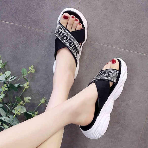 for women to wear the new thick bottom anti-skid red herringbone out cool in summer 2022 2022 brand luxury fashion design ladies slippers, Black
for women to wear the new thick bottom anti-skid red herringbone out cool in summer 2022 2022 brand luxury fashion design ladies slippers, Black