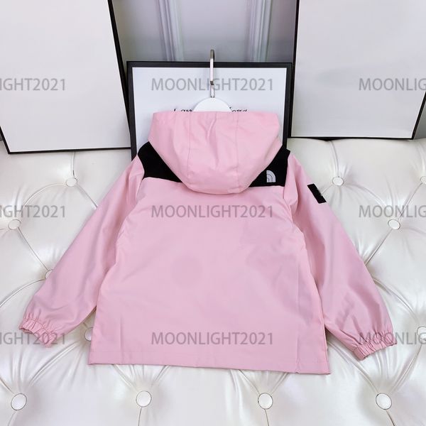 high-end kids spring jackets 2022ss designer childrens jacets newly coats size 120-170 kid jacket cool boy's coat girls jackets cotton, Blue;gray