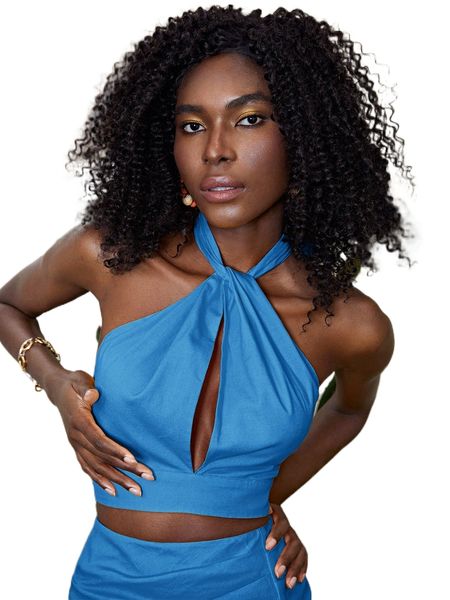 cut out front halter 93is#, White
cut out front halter 93is#, White