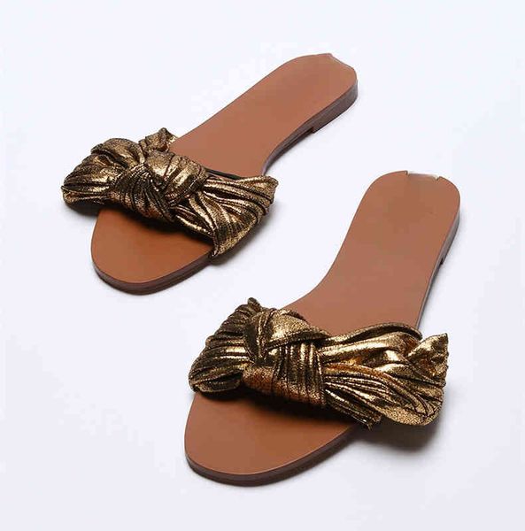 fashion-za summer gold metal bow flat sandals women wear 2022 open toe lazy half slippers, Black
fashion-za summer gold metal bow flat sandals women wear 2022 open toe lazy half slippers, Black