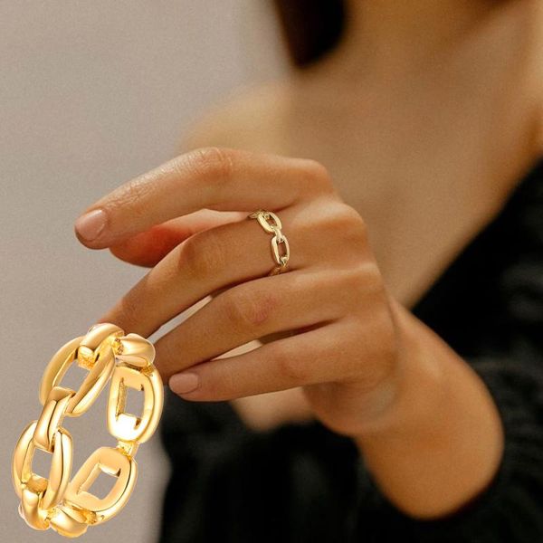 cluster rings thick cable chain ring for women , stainless steel link rings, gold filled stacking statement minimalist jewelry, Golden;silver
cluster rings thick cable chain ring for women , stainless steel link rings, gold filled stacking statement minimalist jewelry, Golden;silver