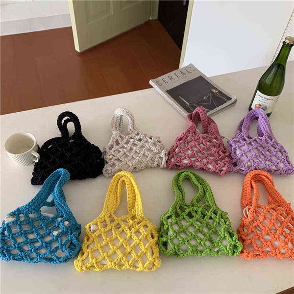shopping bags selling creative candy color diy fashion handwoven mini purse custom hollow out crochet cloud shape beach net tote handbag 220
shopping bags selling creative candy color diy fashion handwoven mini purse custom hollow out crochet cloud shape beach net tote handbag 220