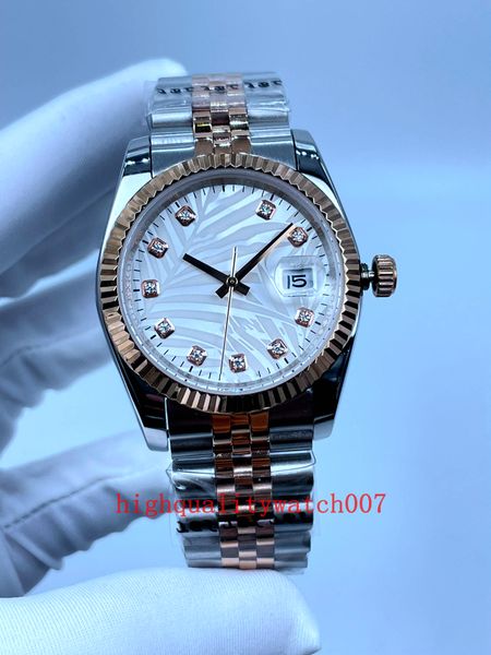 classic series wristwatches palm leaf pattern dial 36mm 126234 126283rbr yellow green silver dial stainless steel bracelet automatic mens la, Slivery;brown
classic series wristwatches palm leaf pattern dial 36mm 126234 126283rbr yellow green silver dial stainless steel bracelet automatic mens la, Slivery;brown