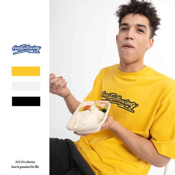 300g combed double yarn foaming letter printed short sve loose cotton basic versatile casual short sve t-shirt, White;black
300g combed double yarn foaming letter printed short sve loose cotton basic versatile casual short sve t-shirt, White;black