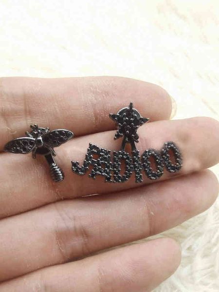 fashion new jewelry trend luxury brand designer wholesale dijia asymmetric women's letter black diamond temperament simple personalized, Silver
fashion new jewelry trend luxury brand designer wholesale dijia asymmetric women's letter black diamond temperament simple personalized, Silver