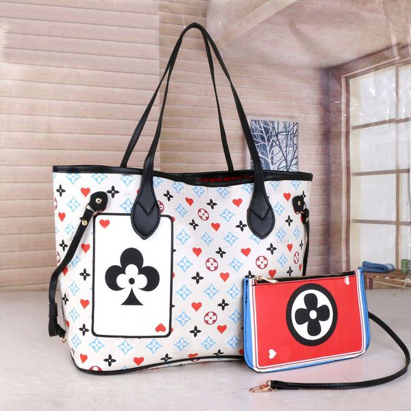 designer leather bags women's handbags playing cards elements crossbody gaming ladies shoulder bags shopping tote bag coin purses 2pcs/
designer leather bags women's handbags playing cards elements crossbody gaming ladies shoulder bags shopping tote bag coin purses 2pcs/