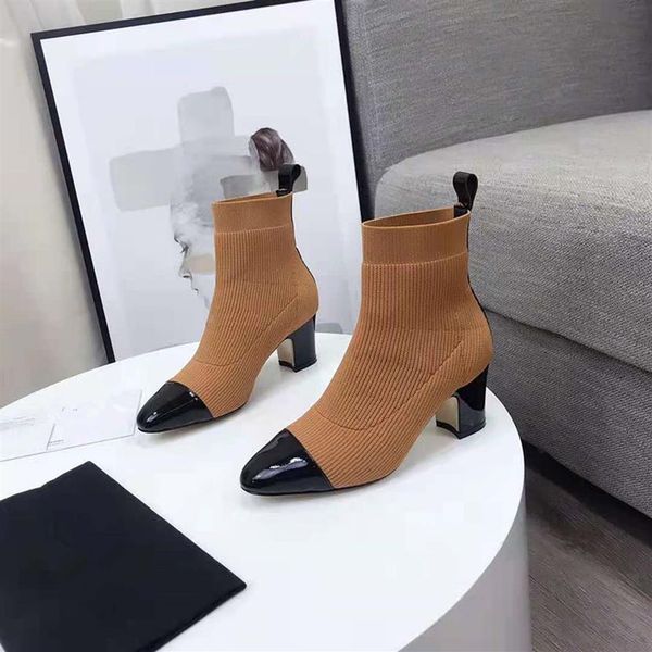 autumn and winter socks highs-heel fashion knitted elastic boots temperament letters leisure women shoes womens letter thick 265x, Black
autumn and winter socks highs-heel fashion knitted elastic boots temperament letters leisure women shoes womens letter thick 265x, Black