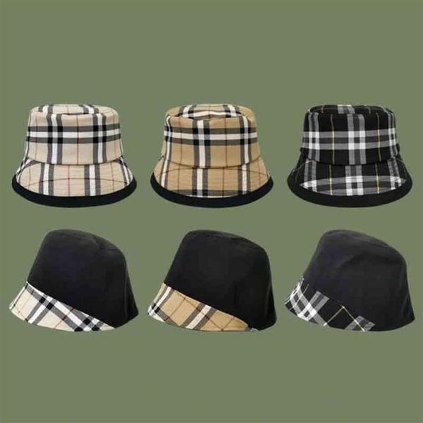 21ss british style classic grid pattern wide brim bucket hats designers fashion charm women spring autumn casual travel sunshade s211b, Blue;gray
21ss british style classic grid pattern wide brim bucket hats designers fashion charm women spring autumn casual travel sunshade s211b, Blue;gray