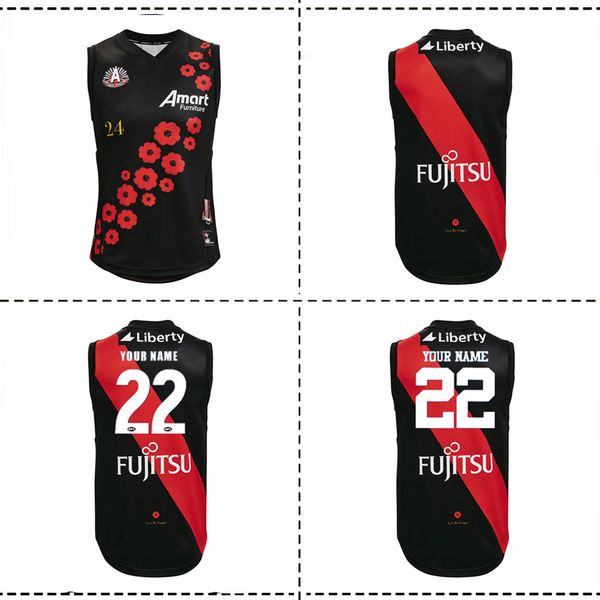2022 essendon bombers home guernsey anzac rugby jersey 2022/2023 essendon bombers guernsey home/away rugby jersey size s--5xl, Black
2022 essendon bombers home guernsey anzac rugby jersey 2022/2023 essendon bombers guernsey home/away rugby jersey size s--5xl, Black