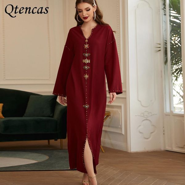 abaya dubai turkey kaftan muslim dress hijab arabic dresses abayas for women islam clothing robe longue femme musulman de mode, Red
abaya dubai turkey kaftan muslim dress hijab arabic dresses abayas for women islam clothing robe longue femme musulman de mode, Red