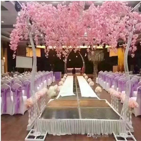 white artificial cherry blossom tree road lead simulation cherry flower with iron arch frame for wedding party props
white artificial cherry blossom tree road lead simulation cherry flower with iron arch frame for wedding party props